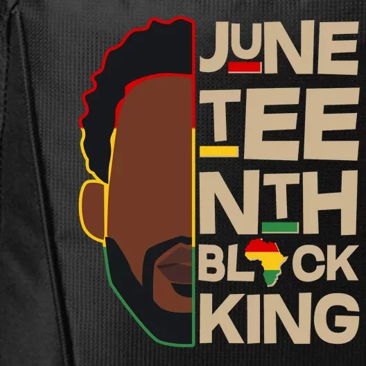 Juneteenth Black King June 19 1865 City Backpack