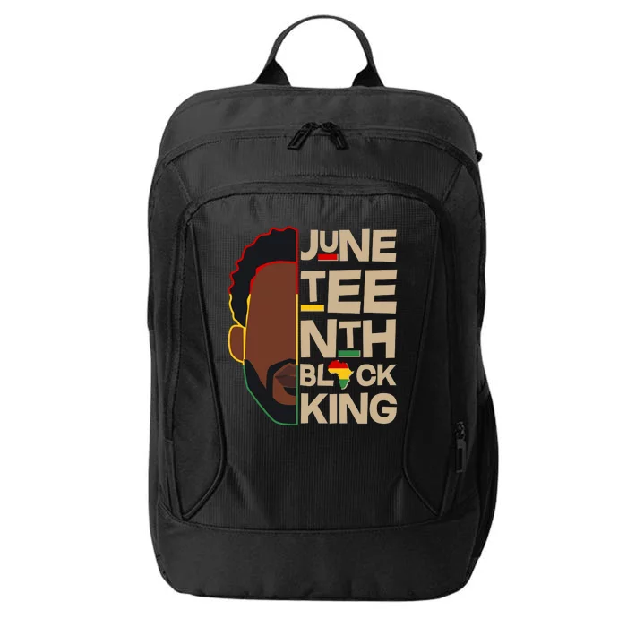 Juneteenth Black King June 19 1865 City Backpack