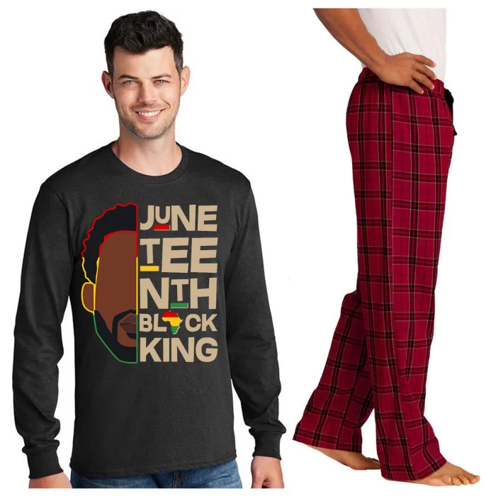 Juneteenth Black King June 19 1865 Long Sleeve Pajama Set