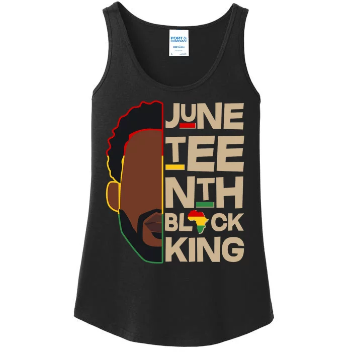 Juneteenth Black King June 19 1865 Ladies Essential Tank