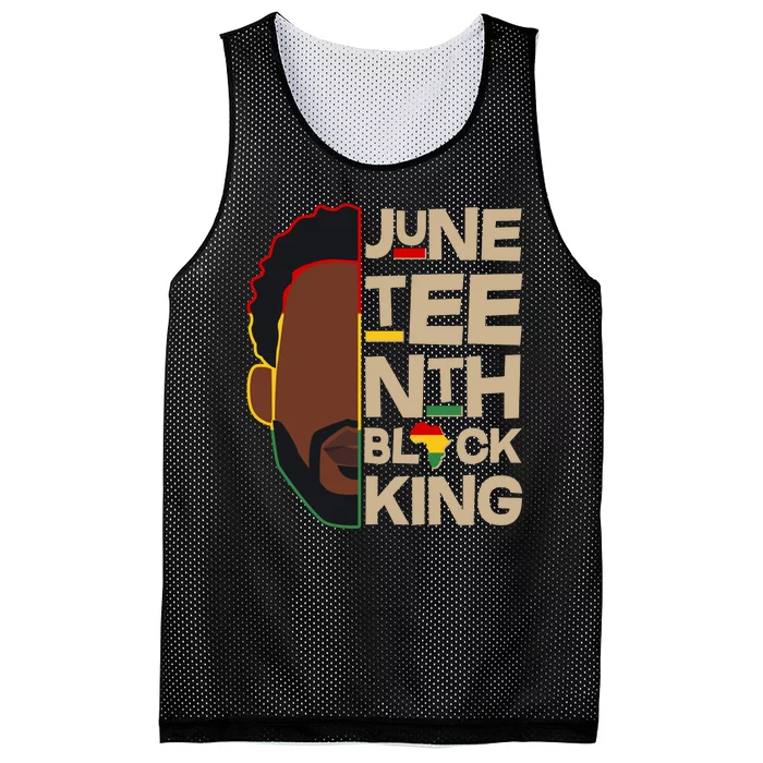 Juneteenth Black King June 19 1865 Mesh Reversible Basketball Jersey Tank