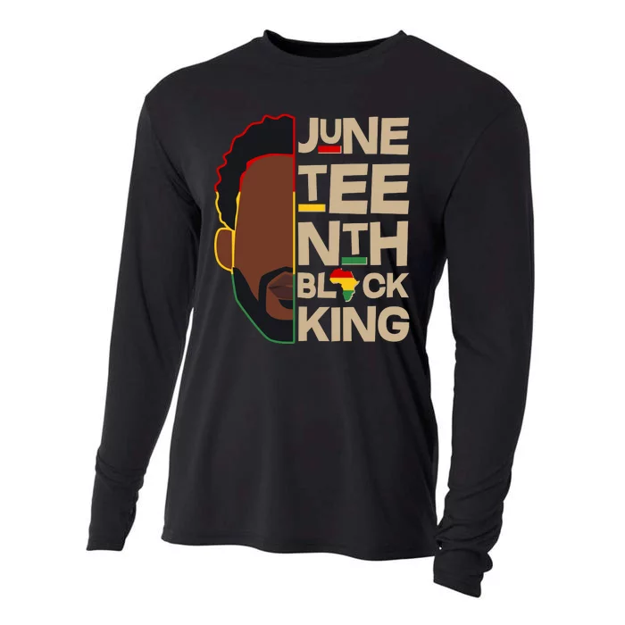 Juneteenth Black King June 19 1865 Cooling Performance Long Sleeve Crew