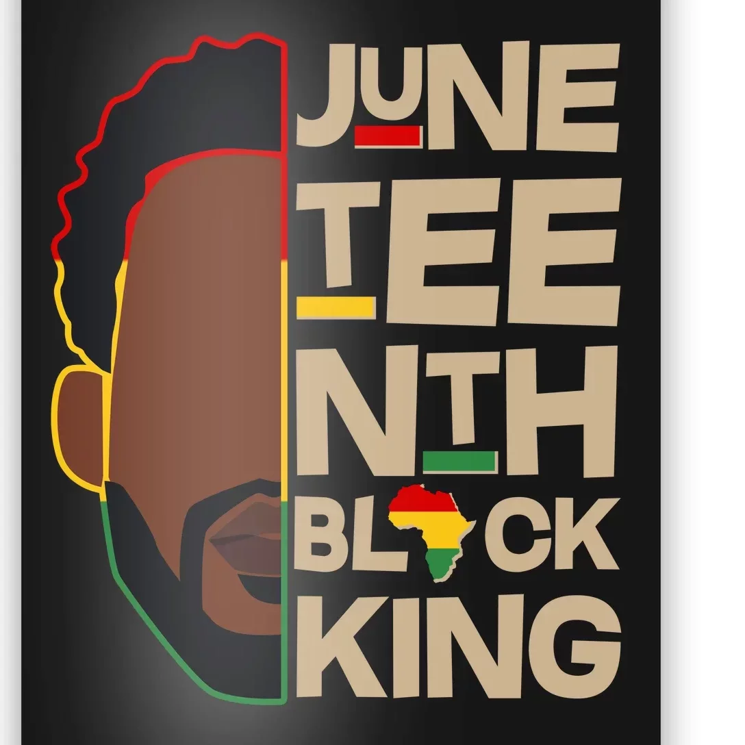 Juneteenth Black King June 19 1865 Poster