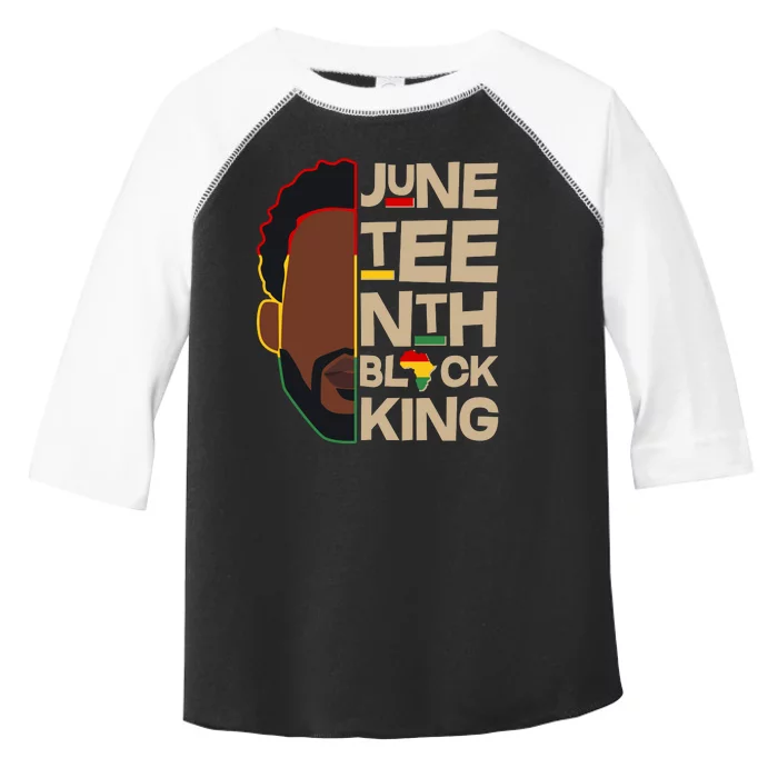 Juneteenth Black King June 19 1865 Toddler Fine Jersey T-Shirt