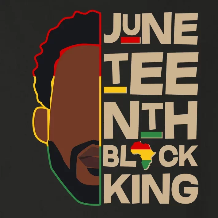 Juneteenth Black King June 19 1865 Toddler Long Sleeve Shirt