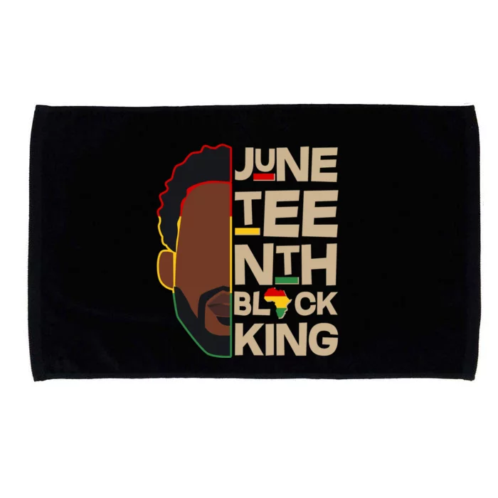 Juneteenth Black King June 19 1865 Microfiber Hand Towel