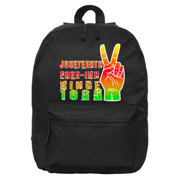 Juneteenth Freedom Day African American June 19th 1965 16 in Basic Backpack