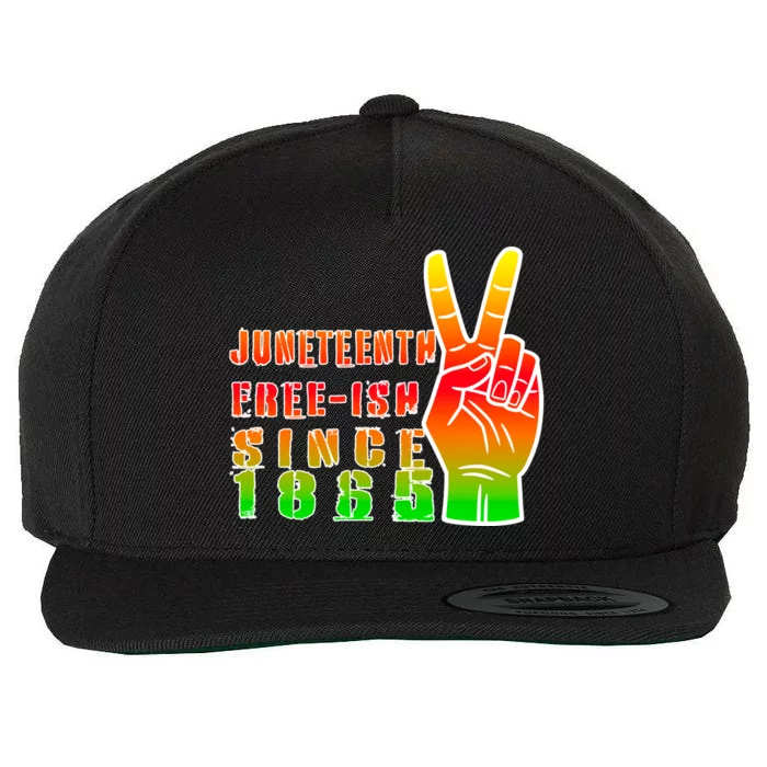 Juneteenth Freedom Day African American June 19th 1965 Wool Snapback Cap