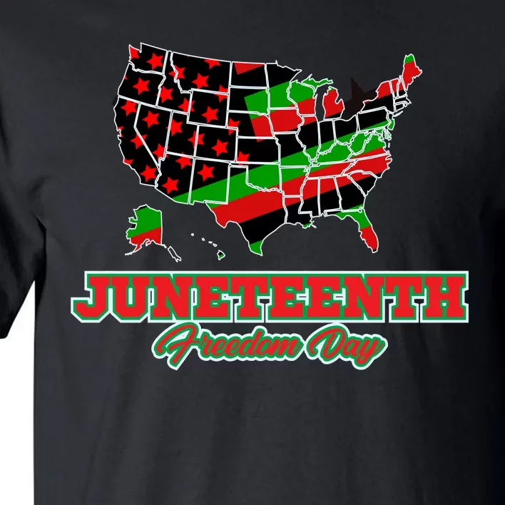 Juneteenth Freedom Day USA Tall T-Shirt