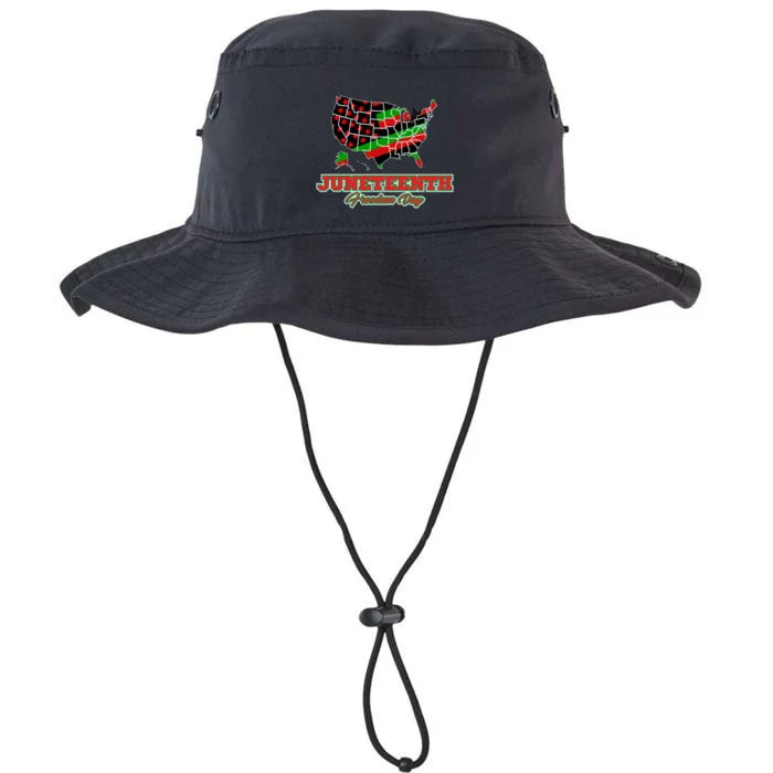 Juneteenth Freedom Day USA Legacy Cool Fit Booney Bucket Hat