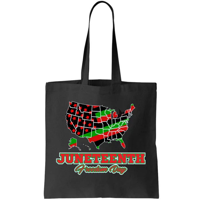 Juneteenth Freedom Day USA Tote Bag