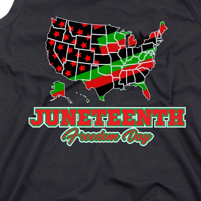 Juneteenth Freedom Day USA Tank Top