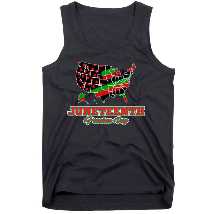 Juneteenth Freedom Day USA Tank Top