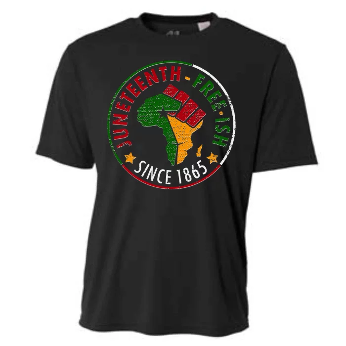 Juneteenth Freeish Since 1865 Cooling Performance Crew T-Shirt