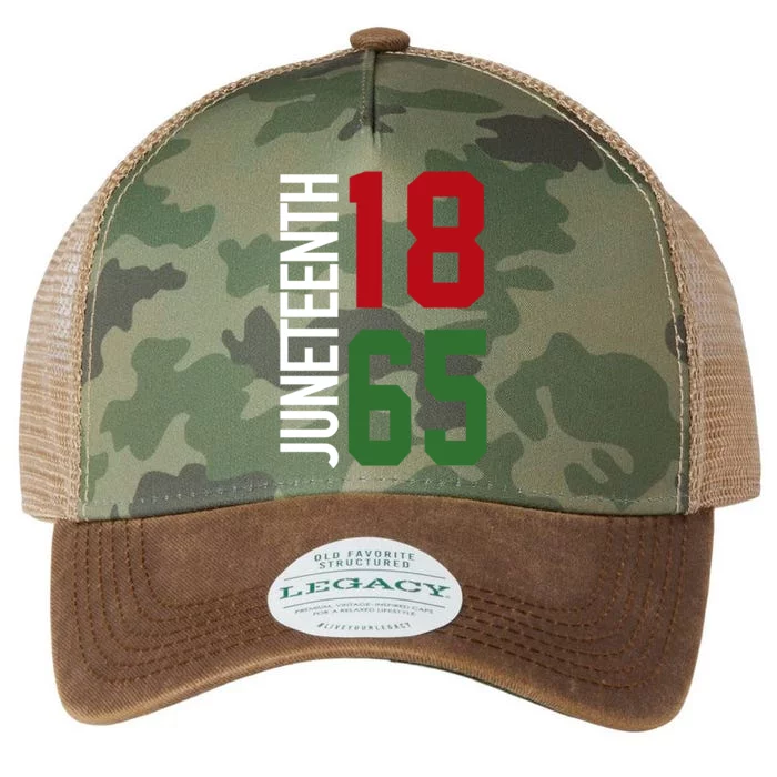 Juneteenth Jersey 1865 Legacy Tie Dye Trucker Hat