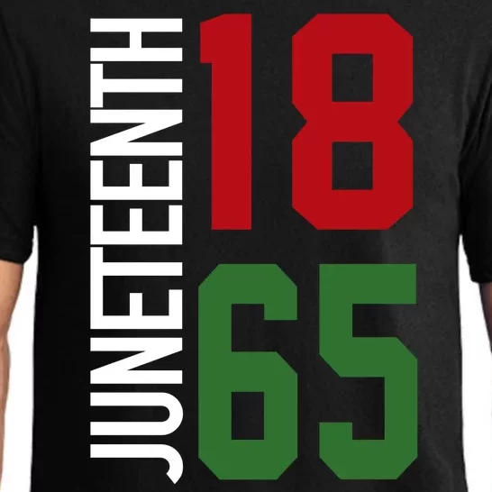 Juneteenth Jersey 1865 Pajama Set