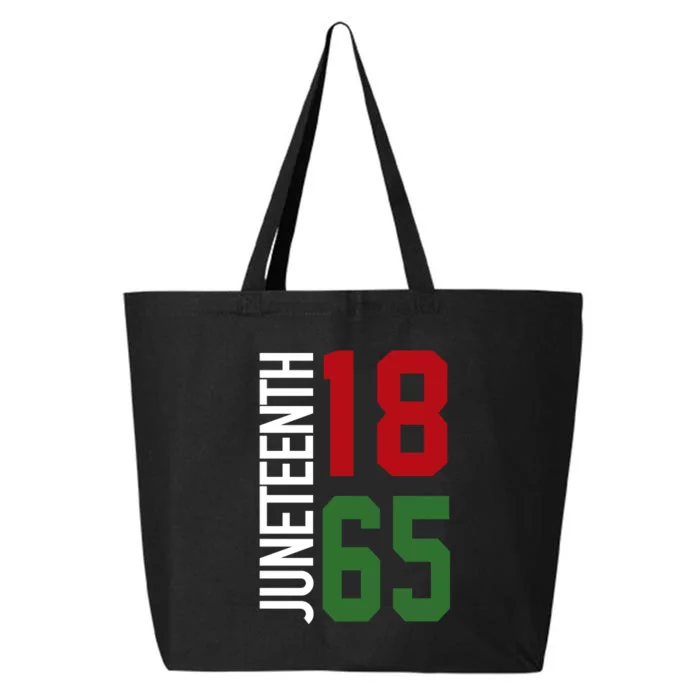 Juneteenth Jersey 1865 25L Jumbo Tote