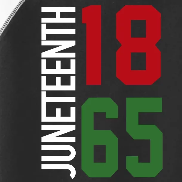 Juneteenth Jersey 1865 Toddler Fine Jersey T-Shirt