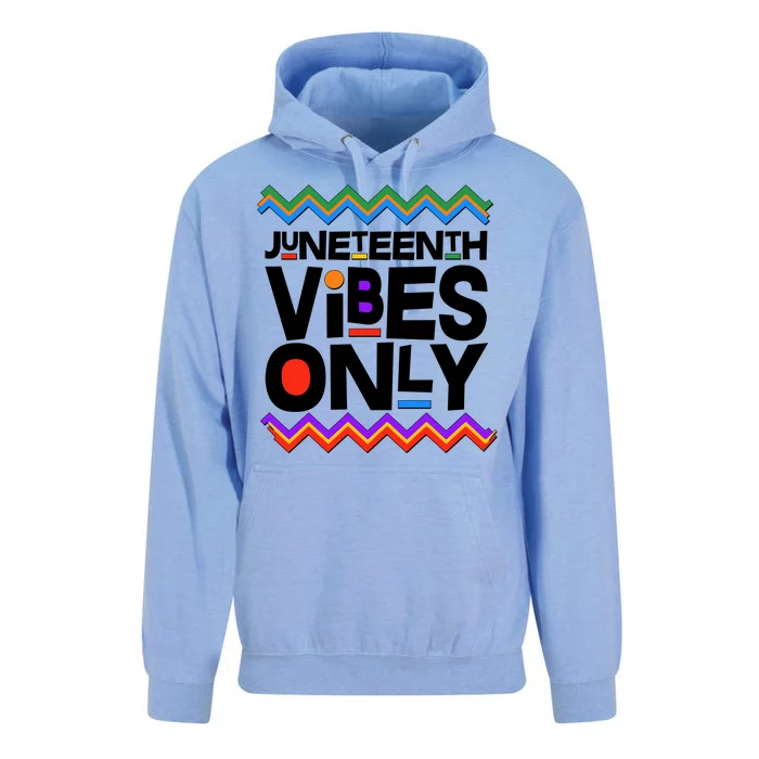 Juneteenth Vibes Only June 19 1865 Unisex Surf Hoodie