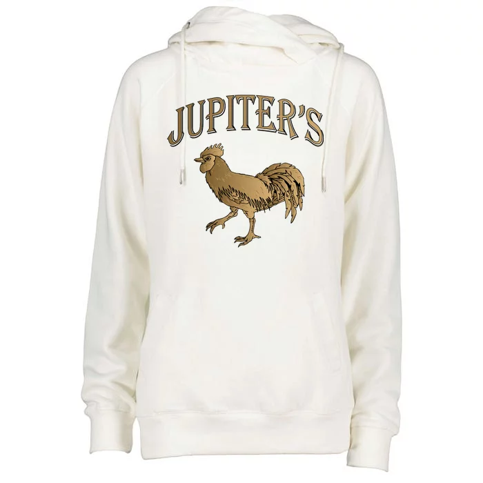 Jupiter's Cock Womens Funnel Neck Pullover Hood