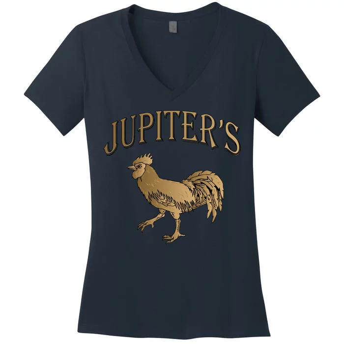 Jupiter's Cock Women's V-Neck T-Shirt