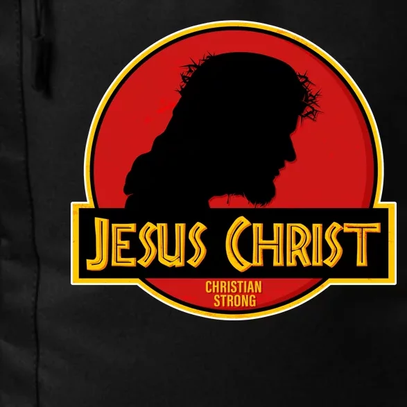 Jurassic Jesus Christ Christian Faith Daily Commute Backpack