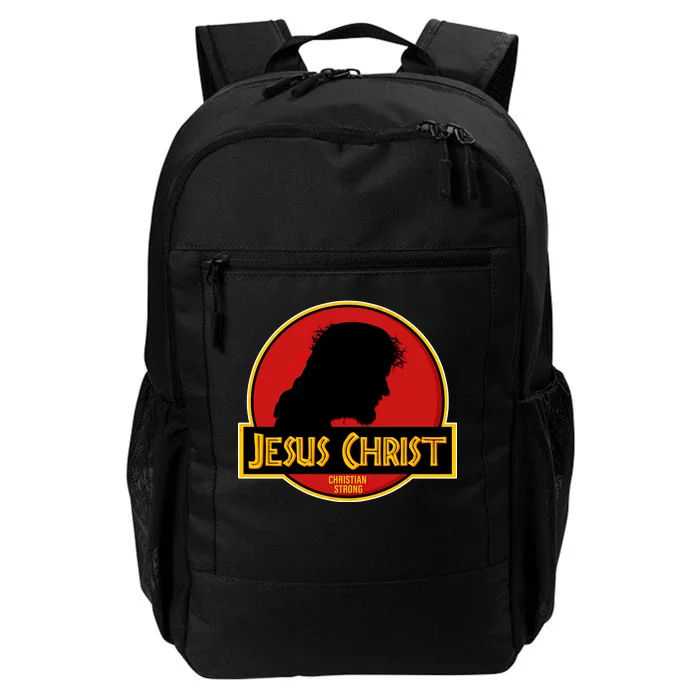 Jurassic Jesus Christ Christian Faith Daily Commute Backpack