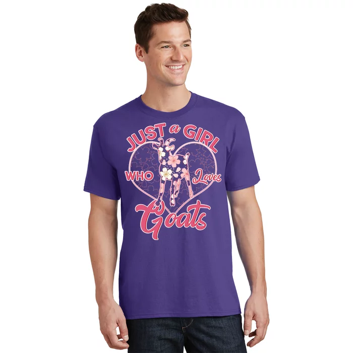 Just A Girl Who Loves Goats T-Shirt