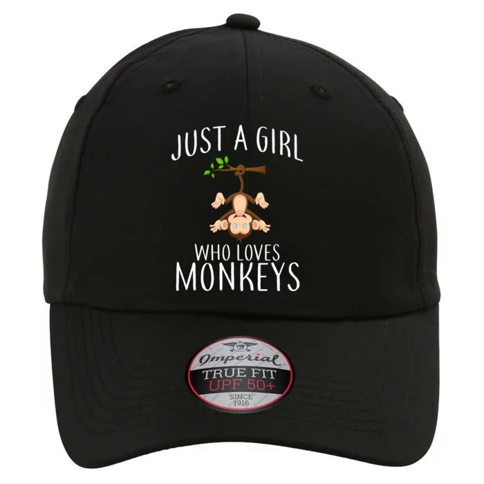 Just A Girl Who Loves Monkeys The Original Performance Cap