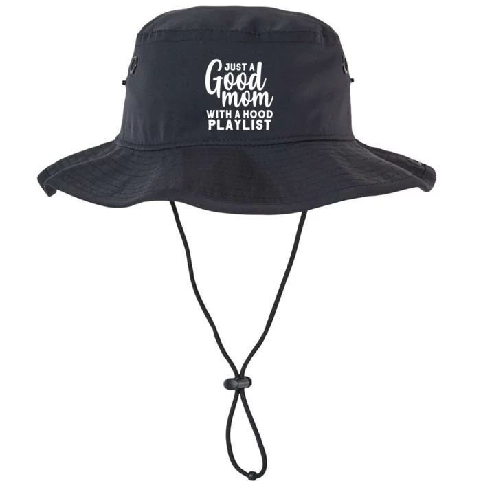 Just A Good Mom With A Hood Playlist Legacy Cool Fit Booney Bucket Hat