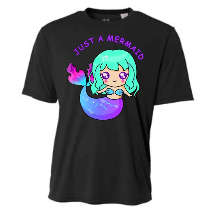 Just A Mermaid Cooling Performance Crew T-Shirt