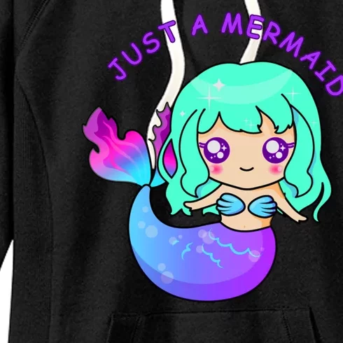 Just A Mermaid Women's Fleece Hoodie