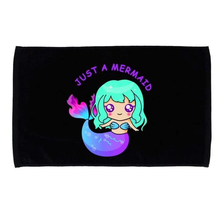 Just A Mermaid Microfiber Hand Towel