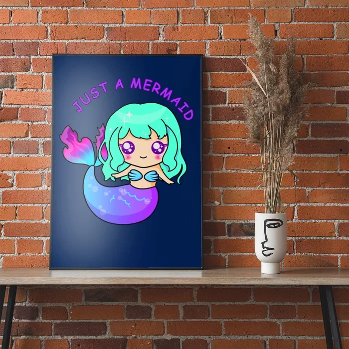 Just A Mermaid Poster