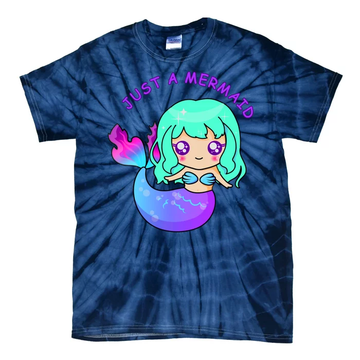 Just A Mermaid Tie-Dye T-Shirt