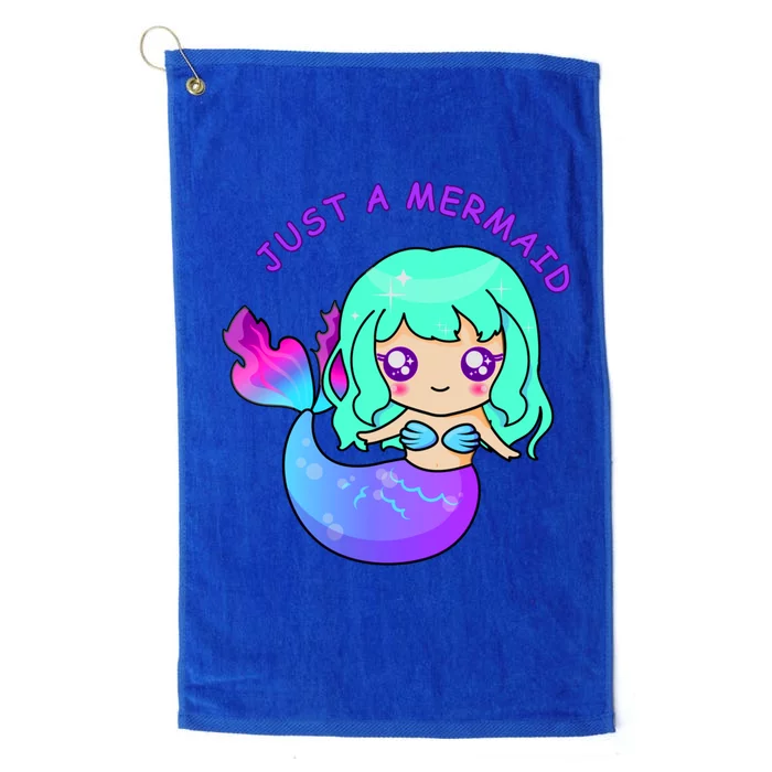 Just A Mermaid Platinum Collection Golf Towel