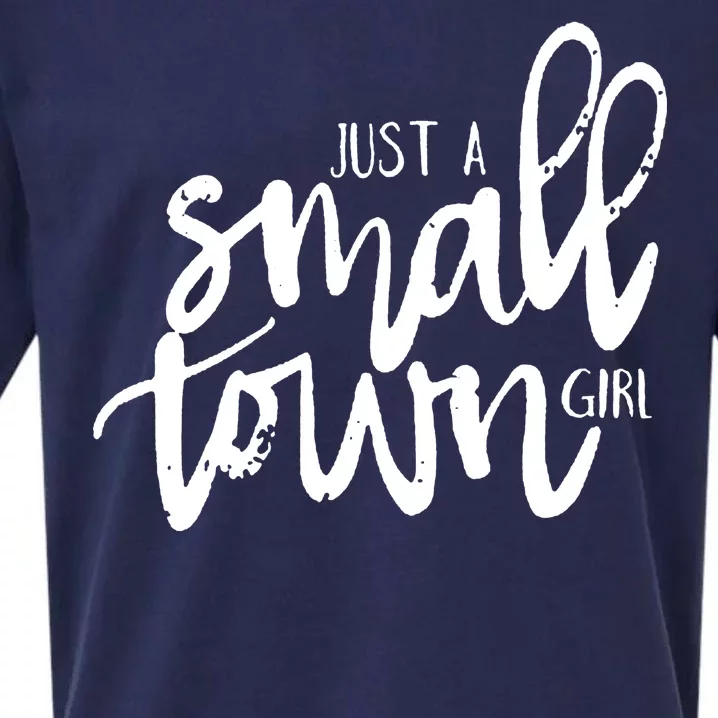 Just A Small Town Girl Sueded Cloud Jersey T-Shirt