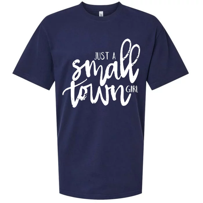 Just A Small Town Girl Sueded Cloud Jersey T-Shirt