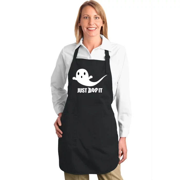 Just Boo It Full-Length Apron With Pocket