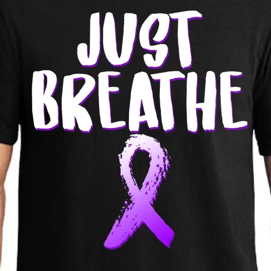 Just Breathe Cystic Fibrosis Cancer Pajama Set