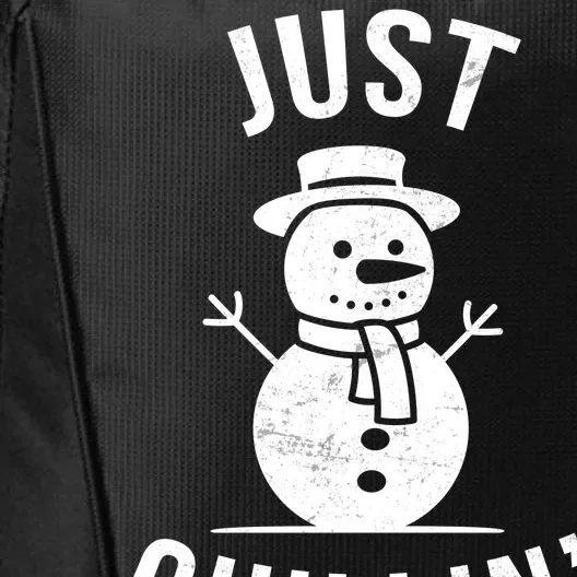 Just Chillin Snowman City Backpack