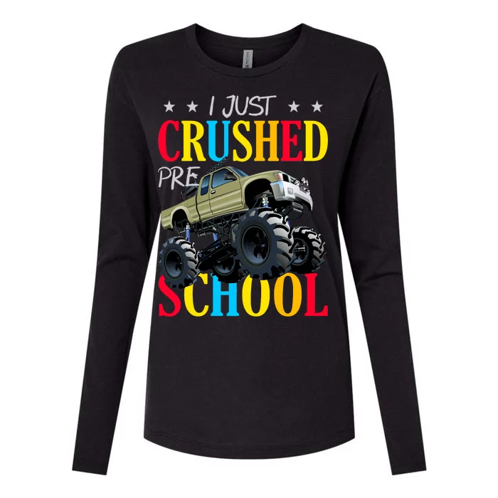 Just Crushed Pre-School Womens Cotton Relaxed Long Sleeve T-Shirt