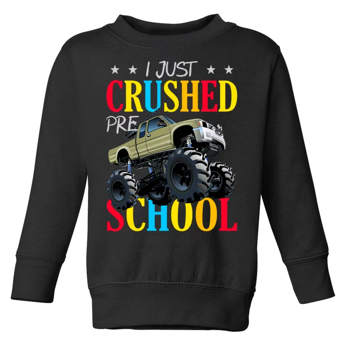 Just Crushed Pre-School Toddler Sweatshirt