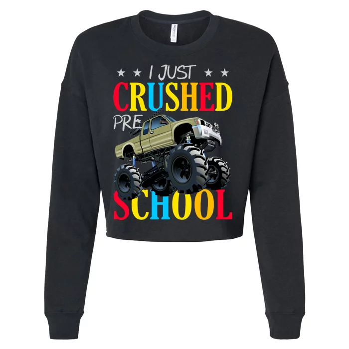 Just Crushed Pre-School Cropped Pullover Crew