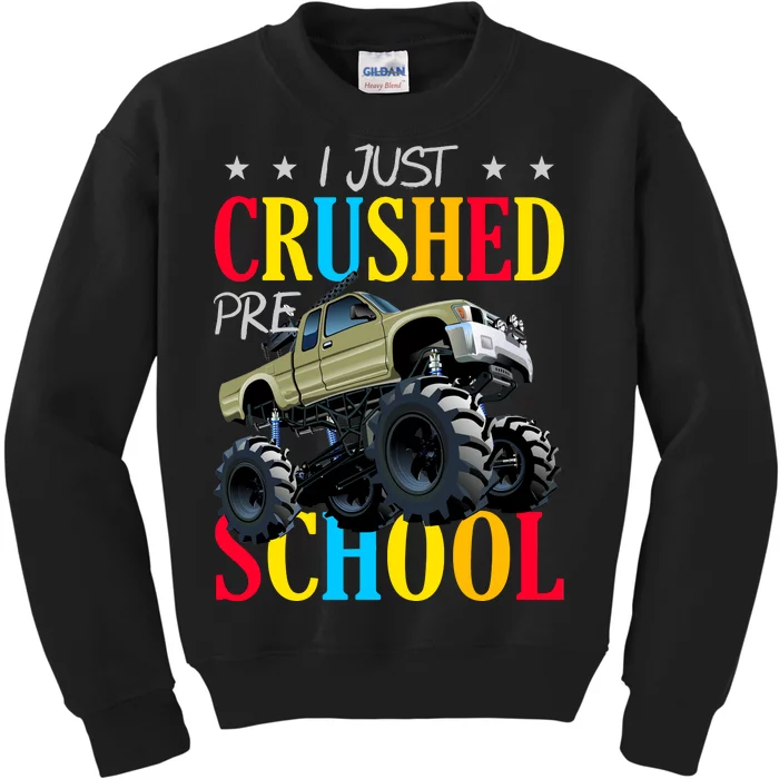 Just Crushed Pre-School Kids Sweatshirt