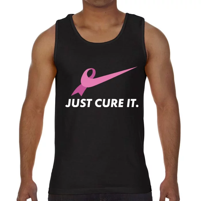 Just Cure It Breast Cancer Awareness Comfort Colors® Tank Top