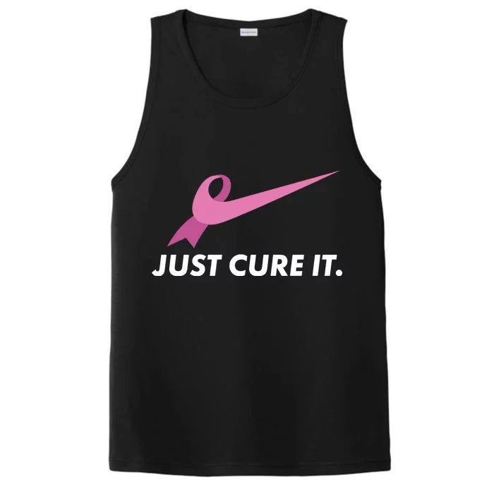 Just Cure It Breast Cancer Awareness Performance Tank