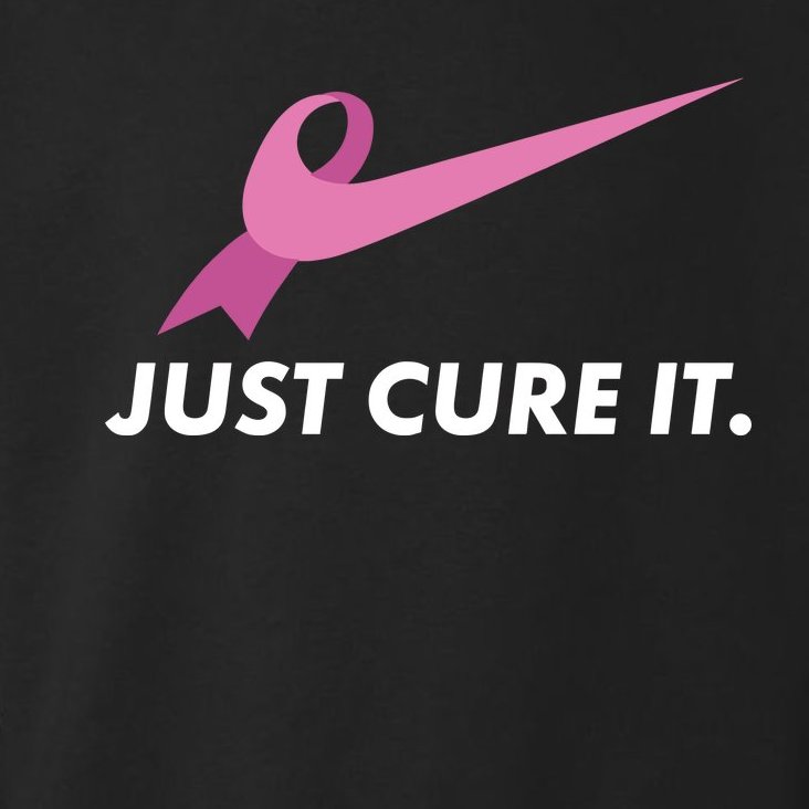 Just Cure It Breast Cancer Awareness Toddler Hoodie