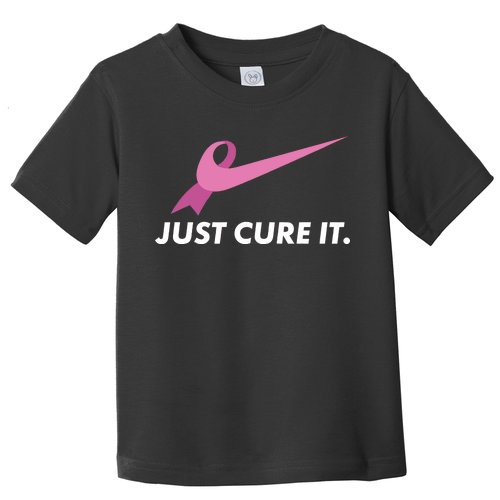 Just Cure It Breast Cancer Awareness Toddler T-Shirt