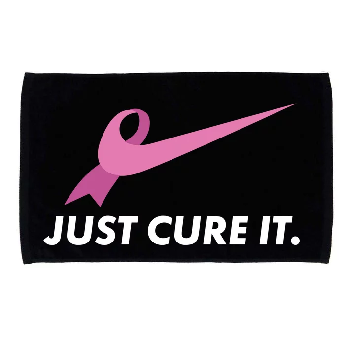 Just Cure It Breast Cancer Awareness Microfiber Hand Towel